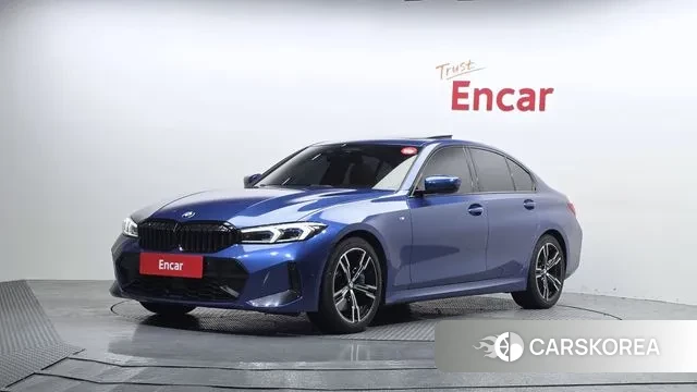 BMW 3 Series (G20) 2022 Синий из Кореи