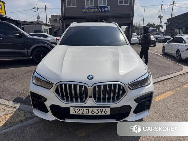 BMW X6 (G06) 2022 Белый из Кореи