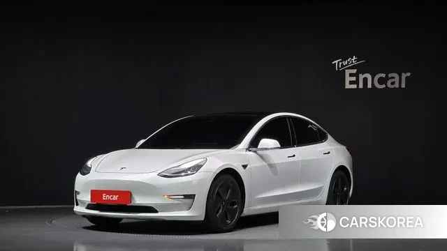 Tesla Model 3 2020 Белый из Кореи