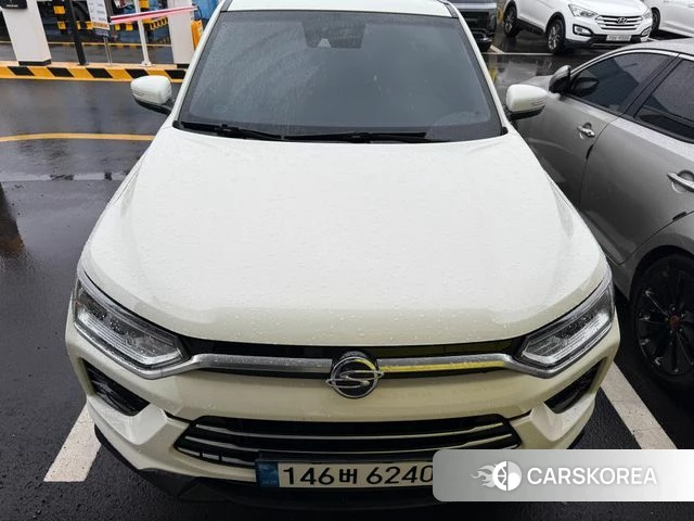 Ssangyong Beautiful Korando 2021 Белый из Кореи