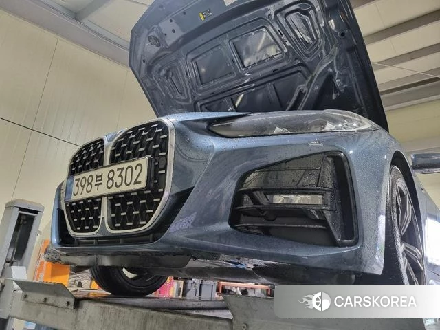 BMW 4 Series (G22) 2021 Синий из Кореи
