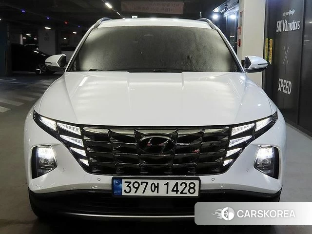 Hyundai Tucson (NX4) 2023 Белый из Кореи