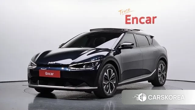 Kia EV6 2021 Синий из Кореи