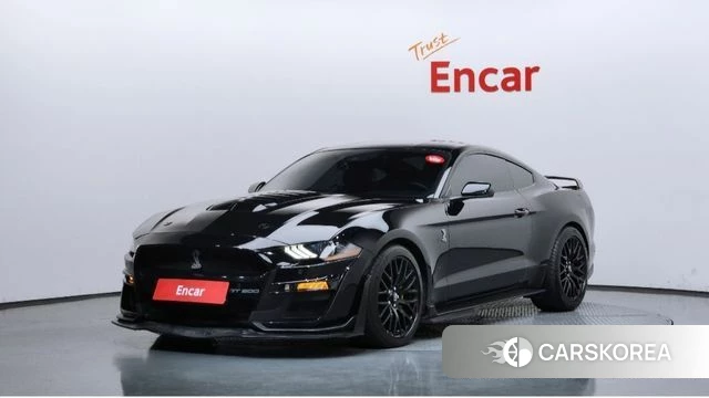 Ford Mustang 2018 Черный из Кореи