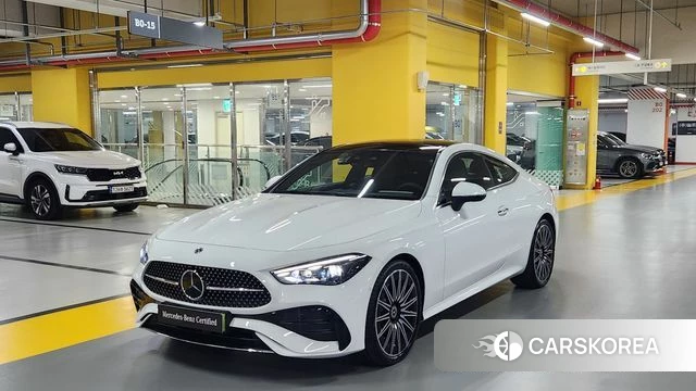 Mercedes-Benz CLE-Class C236 2025 Белый из Кореи