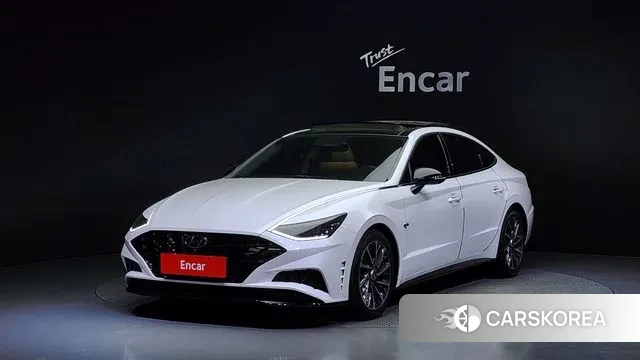 Hyundai Sonata (DN8) 2020 Белый из Кореи