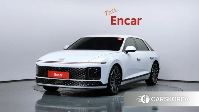 Hyundai Grandeur Hybrid (GN7) 2024 Белый из Кореи