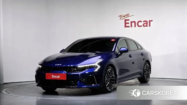 Kia The New K5 3rd generation 2024 Синий из Кореи