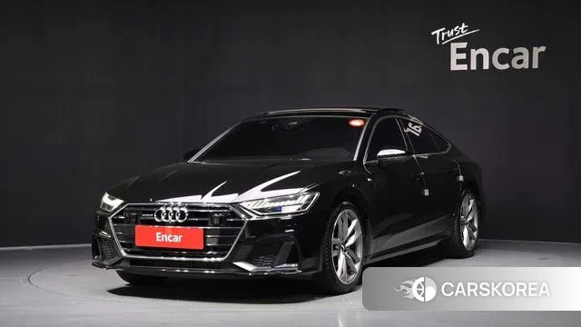 Audi A7 (4K) 2021 Черный из Кореи