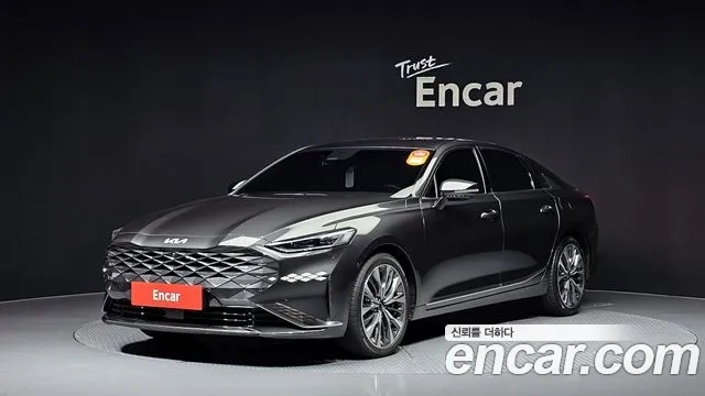 Kia K8 2021 Серый из Кореи