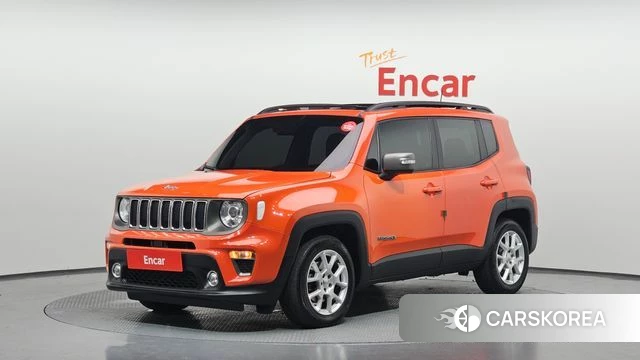 Jeep Renegade 2019 Оранжевый из Кореи