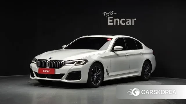 BMW 5 Series (G30) 2022 Белый из Кореи