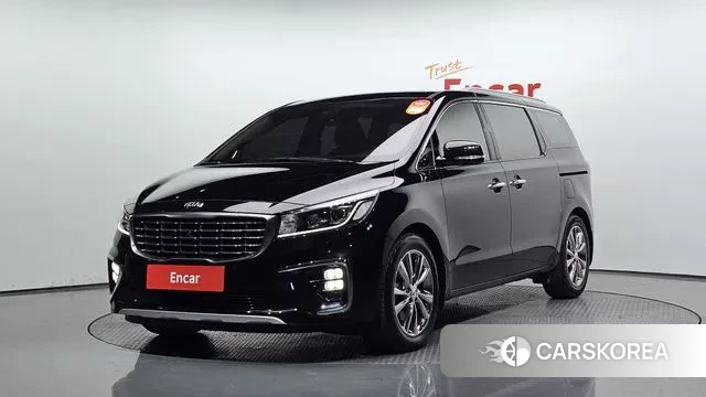 Kia The New Carnival 2019 Черный из Кореи