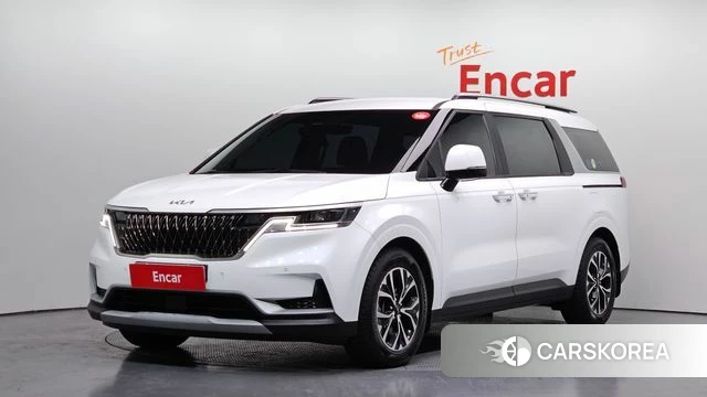 Kia Carnival 4th generation 2021 Белый из Кореи