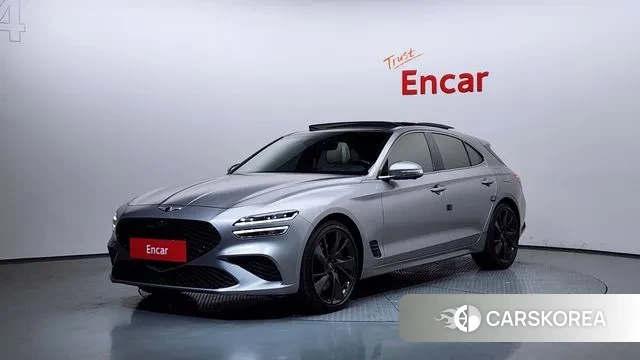 Genesis The New G70 Shooting Brake 2022 Серебряный из Кореи