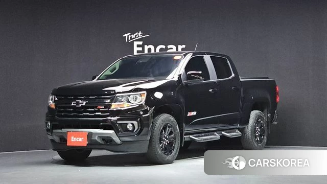 Chevrolet (GM Daewoo) Real New Colorado 2022 Черный из Кореи
