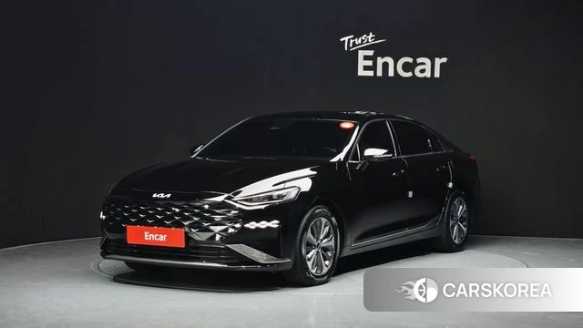 Kia K8 Hybrid 2024 Черный из Кореи