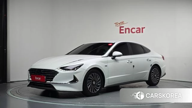 Hyundai Sonata Hybrid (DN8) 2019 Белый из Кореи