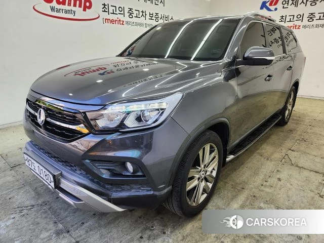 Ssangyong Rexton Sports 2018 Серый из Кореи