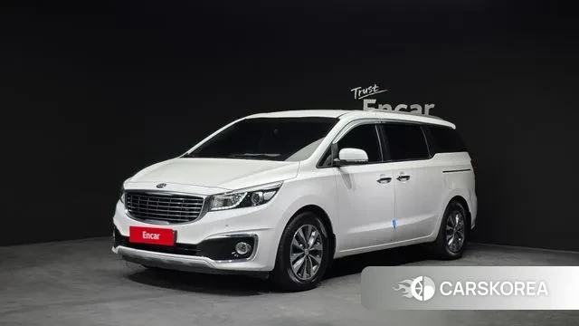 Kia All New Carnival 2018 Белый из Кореи