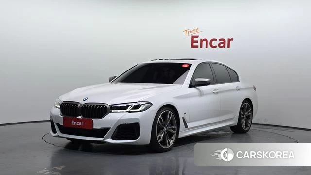 BMW 5 Series (G30) 2021 Белый из Кореи
