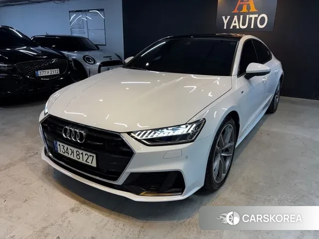 Audi A7 (4K) 2021 Белый из Кореи