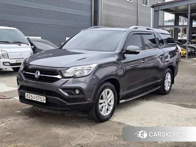 Ssangyong Rexton Sports 2018 Серый из Кореи