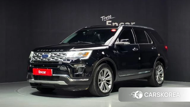 Ford Explorer 2018 Черный из Кореи