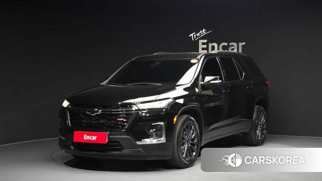 Chevrolet (GM Daewoo) Traverse 2022 Черный из Кореи