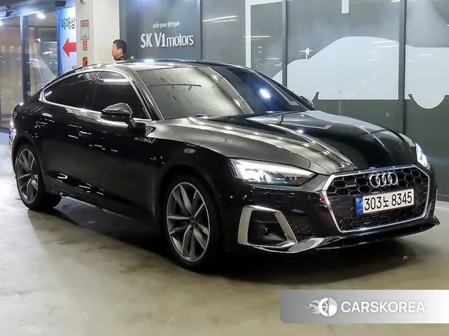 Audi A5 (F5) 2022 Черный из Кореи