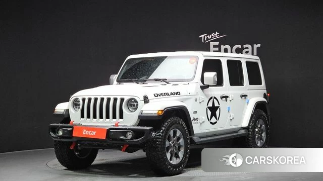 Jeep Wrangler (JL) 2021 Белый из Кореи