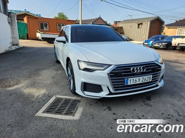 Audi A6 (C8) 2023 Белый из Кореи