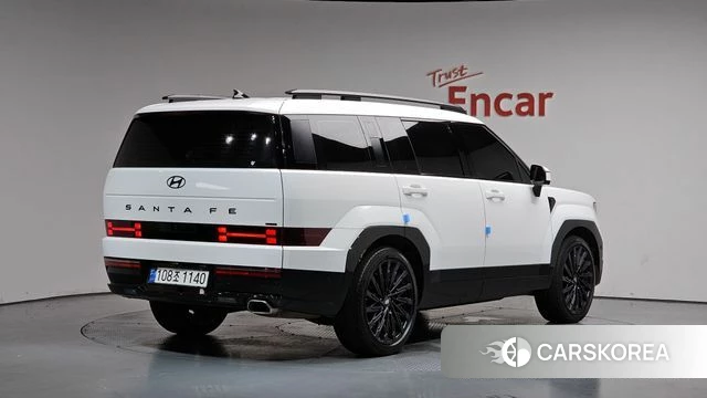 Hyundai Santa Fe (MX5) 2025 Белый из Кореи