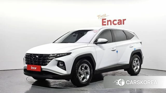 Hyundai Tucson (NX4) 2021 Белый из Кореи
