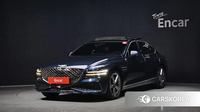 Genesis G80 (RG3) 2021 Темно-зеленый из Кореи