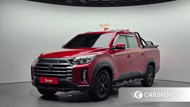 Ssangyong The New Rexton Sports Cannes 2021 Красный из Кореи