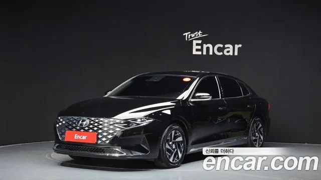 Hyundai The New Grandeur IG Hybrid 2021 Черный из Кореи