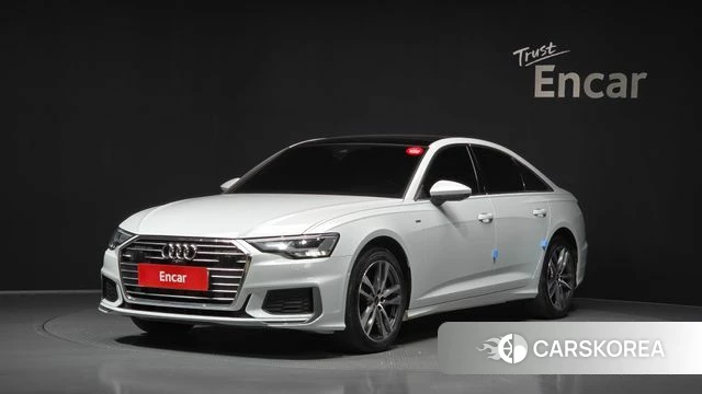 Audi A6 (C8) 2023 Белый из Кореи