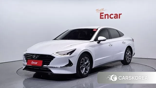 Hyundai Sonata (DN8) 2020 Белый из Кореи