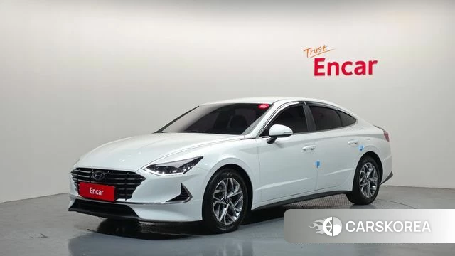 Hyundai Sonata (DN8) 2019 Белый из Кореи