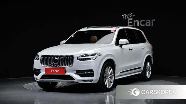 Volvo XC90 second Generation 2018 Белый из Кореи