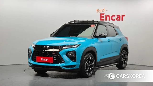 Chevrolet (GM Daewoo) Trailblazer 2020 Небесно-голубой из Кореи