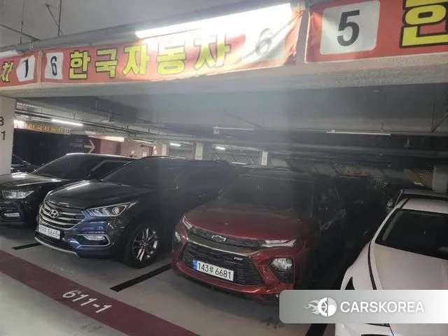 Chevrolet (GM Daewoo) Trailblazer 2021 Красный из Кореи