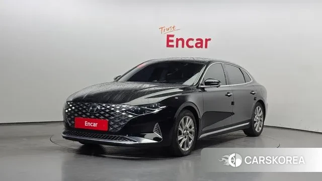 Hyundai The New Grandeur IG Hybrid 2021 Черный из Кореи
