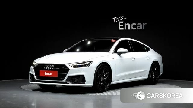 Audi A7 (4K) 2021 Белый из Кореи