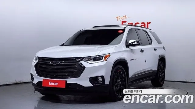 Chevrolet (GM Daewoo) Traverse 2021 Белый из Кореи