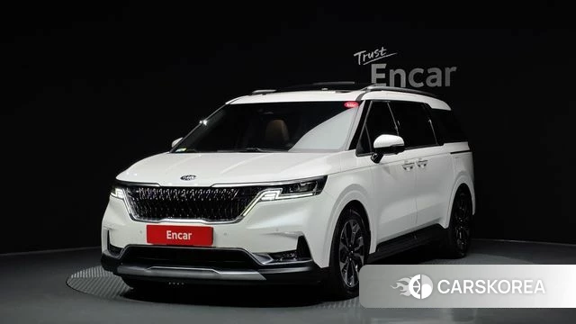 Kia Carnival 4th generation 2021 Белый из Кореи