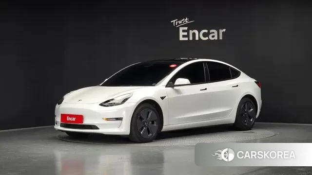 Tesla Model 3 2022 Белый из Кореи