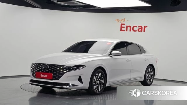 Hyundai The New Grandeur IG Hybrid 2020 Белый из Кореи