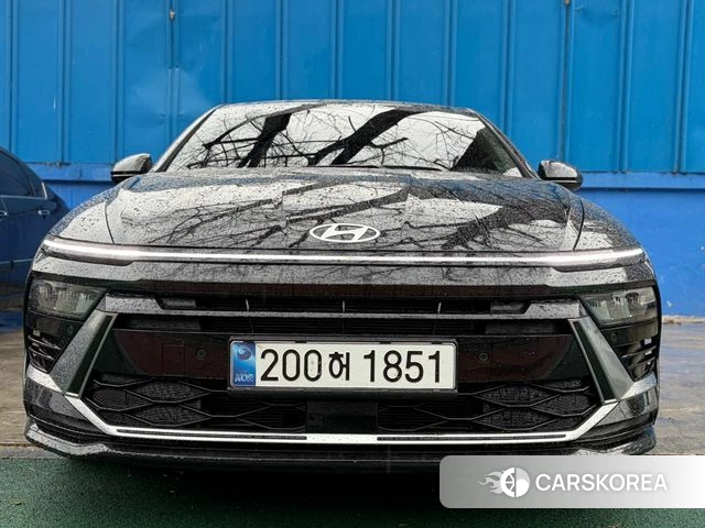 Hyundai Sonata D Edge (DN8) 2024 Черный из Кореи